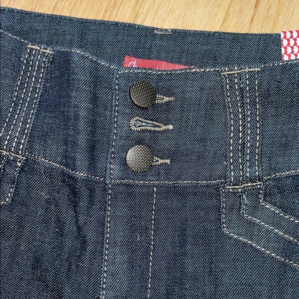 Dress Barn Blue Ankle Cropped Jeans Classic Style - Picture 5 of 8